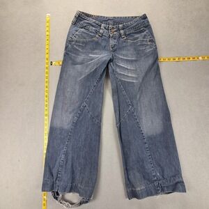 Vintage Levis Engineered Jeans Womens Blue Wide Twisted Y2K Baggy One Fits 28x28